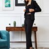 Women Lycra Top and Bottom Co-Ords Set for Women - Image 4