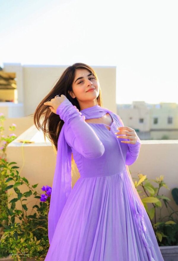 🌸Stunning Georgette gown With A Beautifully Dupatta - Image 2